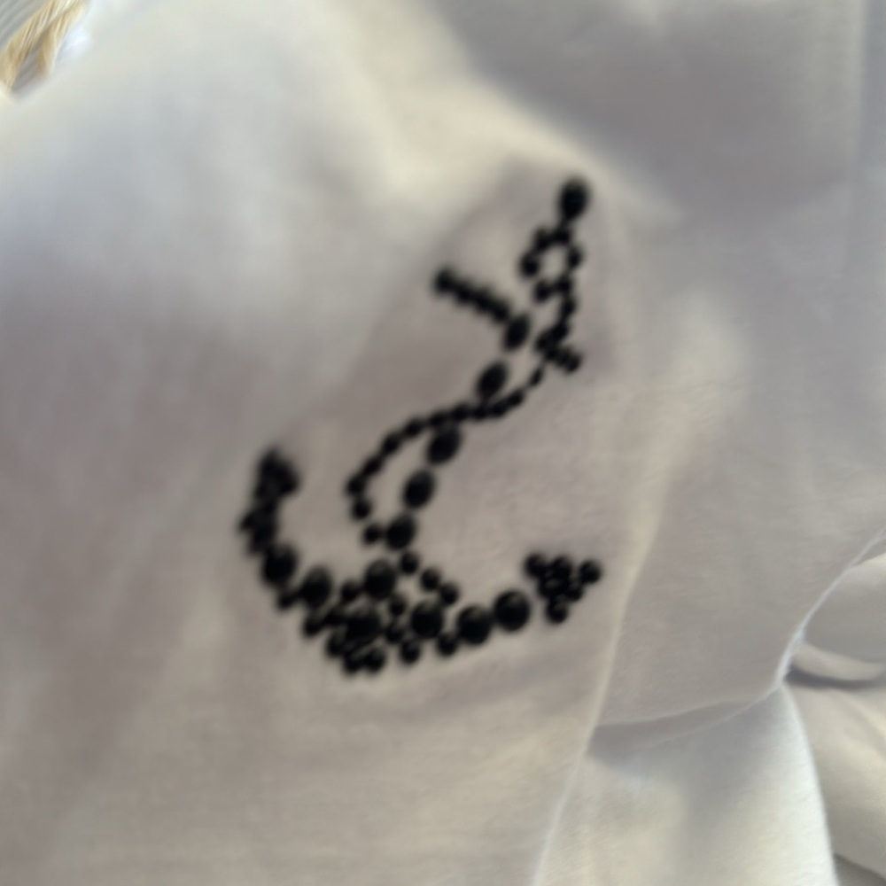 Cruisewear Couture White Traveler Jacket Cotton/Spandex Zipper Sweatshirt - Picture 5 of 7